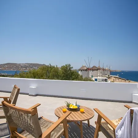 Mykonos Windmills View * Megali Ammos (Mykonos)